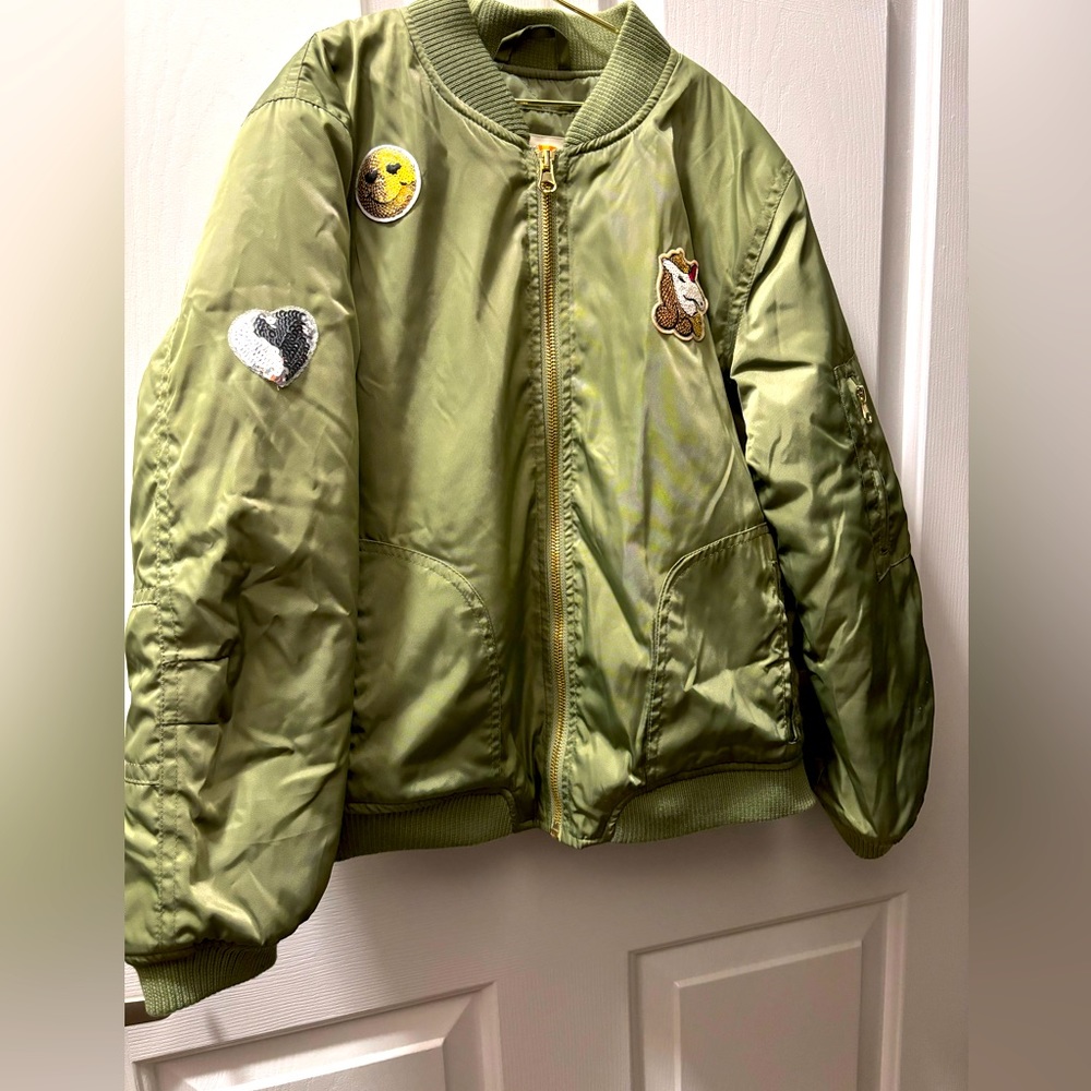 Girls zipper jacket unicorn